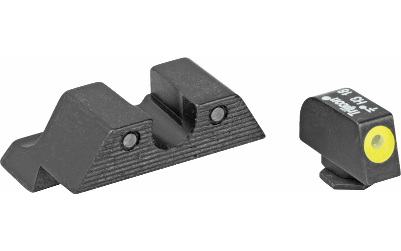 Trijicon HD Tritium Night Sights, Fits Glock, Yellow Outline GL101Y-600540
