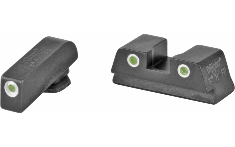 Trijicon Tritium Night Sight, Fits Glock 42 and 43, Green Finish GL13-C-600777