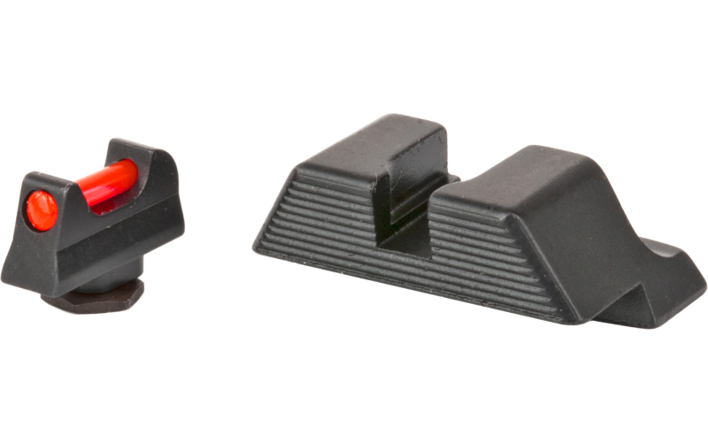 Trijicon Fiber Sight, Fits GLOCK 17/19/26/27/33/34, Comes With Red and Green Fiber GL701-C-601023