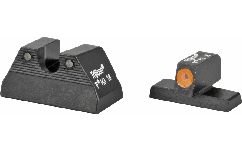 Trijicon HD Night Sights, Fits H&K USP, Orange Front, 3 Dot Green, Tritium HK106O-600595