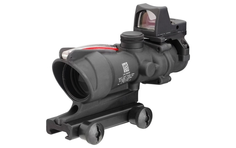 Trijicon Acog 223 bdc 4x32mm fxd red crosshair blk w/ta51 & rmr type2