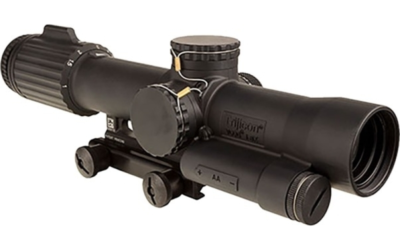 Trijicon Vcog 1-8x28mm ffp illum red mrad crosshair dot blk w/ta51 mt