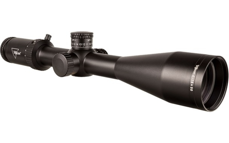 Trijicon Credo hx 4-16x50mm sfp illuminated red moa center dot black