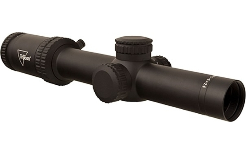 Trijicon Credo 1-6x24mm ffp illum red mrad segmented circle black