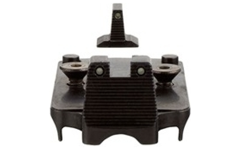 Trijicon 1911 rmr mount w/ night sights green front & green rear