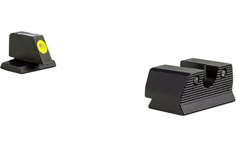 Trijicon Hd xr night sight set-fnh fns~ 40, fnx~ 40, fnp~ 40-yellow