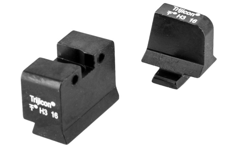Trijicon Night sight set, white front & rear, sig sauer 40s&w/45acp