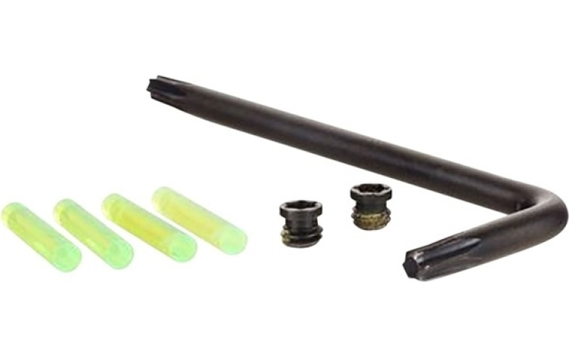 Trijicon Di night sight fiber/ retainer replacement, green/blk