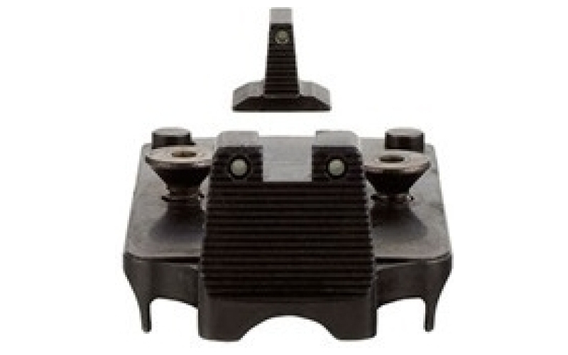Trijicon 1911 rmr mount w/ night sights green front & orange rear