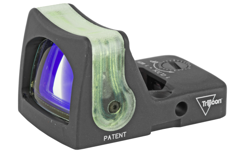 Trijicon RMR, Red Dot, Black, 12.9MOA, Green Triangle RM08G