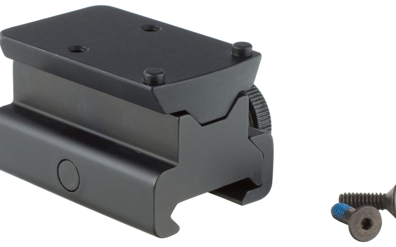 Trijicon RMR Mount, Tall, Fits Picatinny Rail, Matte Finish RM34