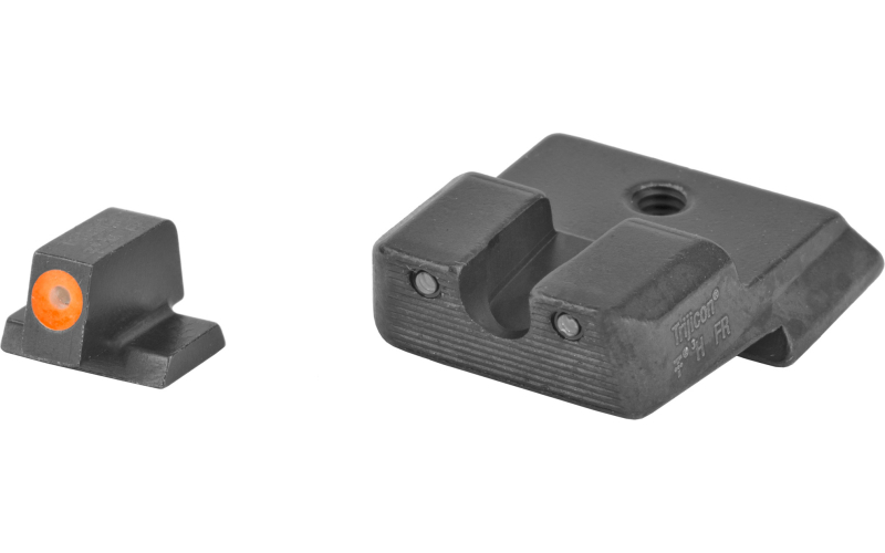 Trijicon HD Tritium Night Sights, Fits M&P/M&P 2.0/SD9/SD40 VE, Excludes Shield and C.O.R.E. Models, Orange Outline SA137O-600556