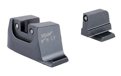Trijicon Suppressor/Optic Height, Night Sights, Black Front with Black Rear & Green Lamps, Fits Smith & Wesson M&P C.O.R.E./M&P M2.0 SA240-C-601150