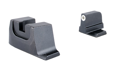 Trijicon Suppressor/Optic Height, Night Sights, White Front with Metal Rear & Green Lamps, Fits Smith & Wesson M&P C.O.R.E./M&P M2.0 SA240-C-601154