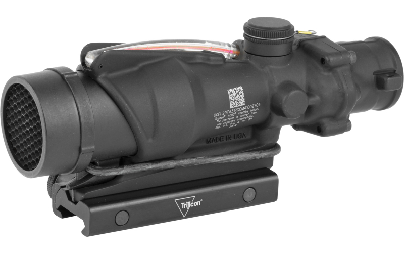 Trijicon ACOG, 4x32, Dual Illuminated Red Chevron, USMC Rifle Combat Optic (RCO) for M4 and M4A1 (14.5 in. Barrel), With TA51 Mount TA31RCO-M4CP