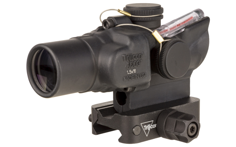 Trijicon ACOG, 1.5X16mm, Dual Illuminated RTR .223 Reticle, Includes Q-LOC Mount, Matte Finish, Black TA44-C-400390