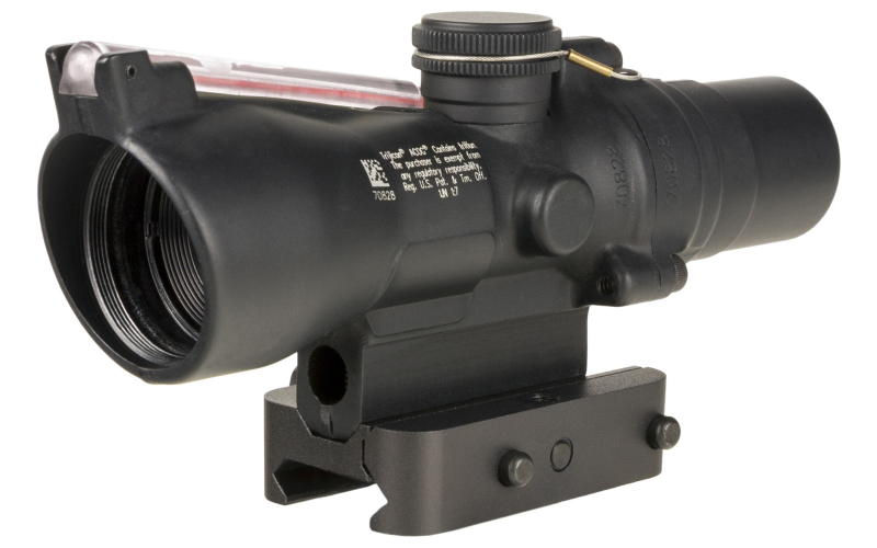 Trijicon ACOG, 2X20mm, Dual Illuminated RTR 223 Reticle, Includes Q-LOC Mount, Matte Finish, Black TA47-C-400388