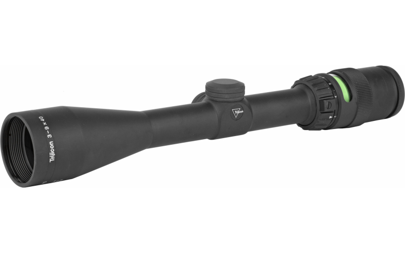 Trijicon AccuPoint, Rifle Scope, 3-9X40mm, Mil-Dot Reticle with Green LED, Matte Finish TR20-2G