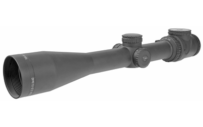 Trijicon AccuPoint 2.5-12.5x42mm Riflescope with BAC, Green Triangle Post Reticle, 30mm Tube, Matte Black, Capped Adjusters TR26-C-200107