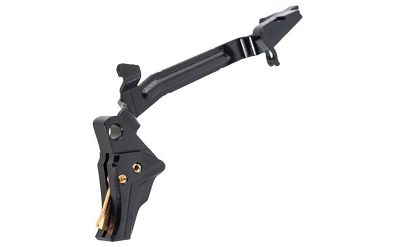 Tyrant Designs, Cnc Llc Itts trigger w/trigger bar for glock g3/g4 black/gold screw