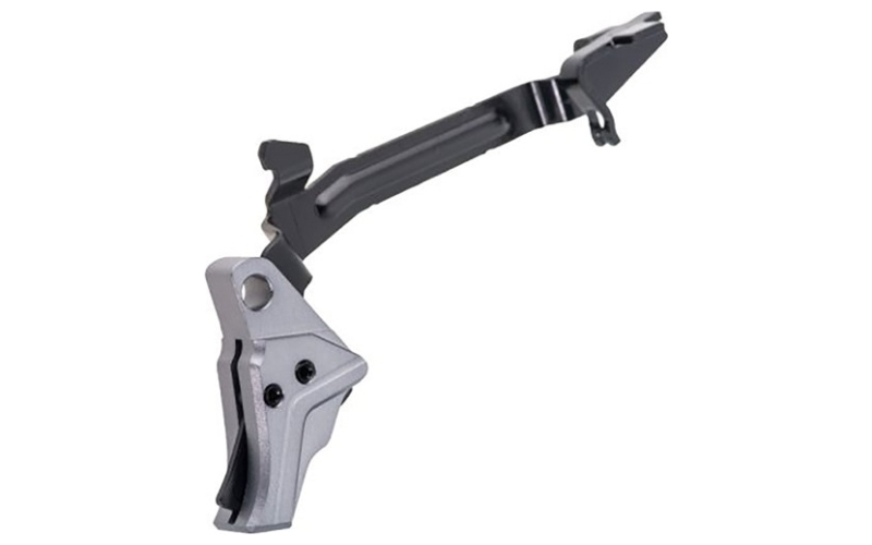 Tyrant Designs, Cnc Llc Itts trigger w/trigger bar for glock g3/g4 gray/black screw