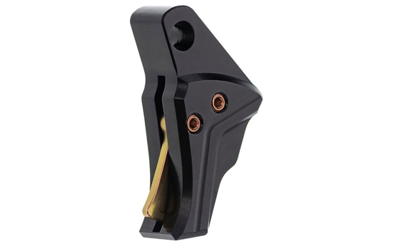 Tyrant Designs, Cnc Llc Itts trigger for glock gen-5 black w/gold screw