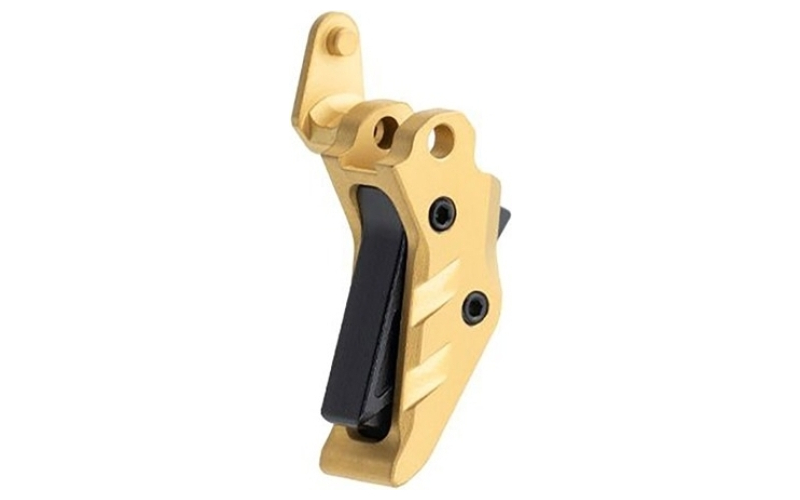 Tyrant Designs, Cnc Llc Intellifire trigger for sig sauer p365 gold w/black blades