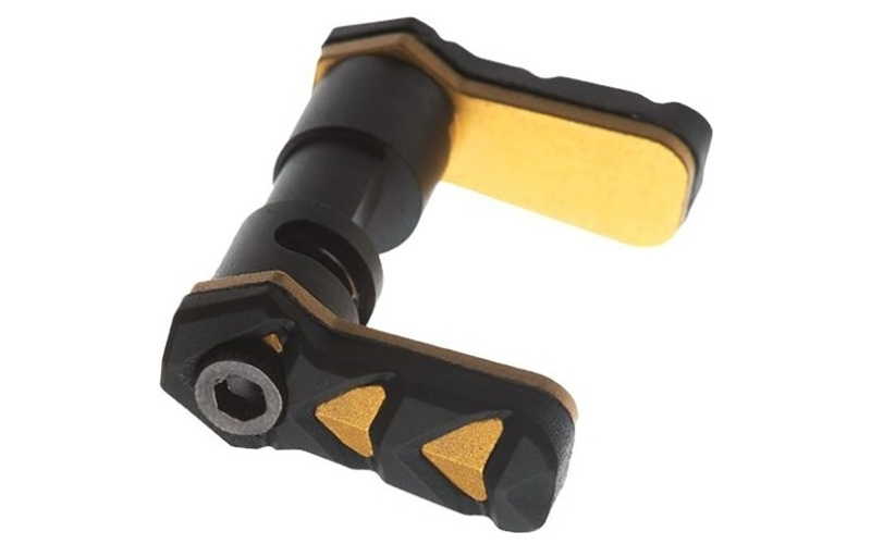 Tyrant Designs, Cnc Llc Nexgen 45/90 safety selector ambidextrous for ar15 gold