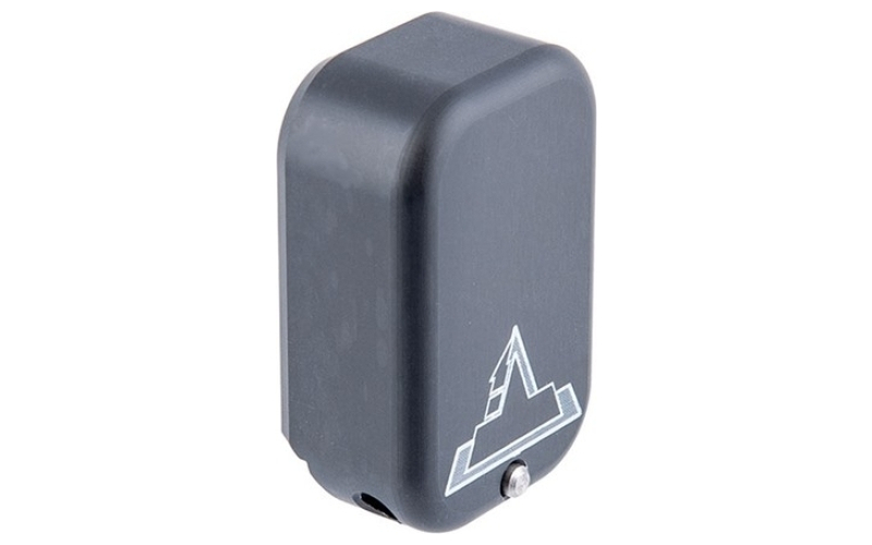 Taran Tactical Innovations Base pad +3/+4 for glock~ 17/22, titanium gray
