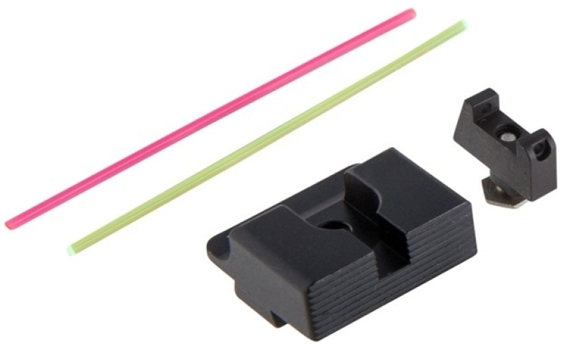 Taran Tactical Innovations Tti ultimate fiber optic sight set for glock