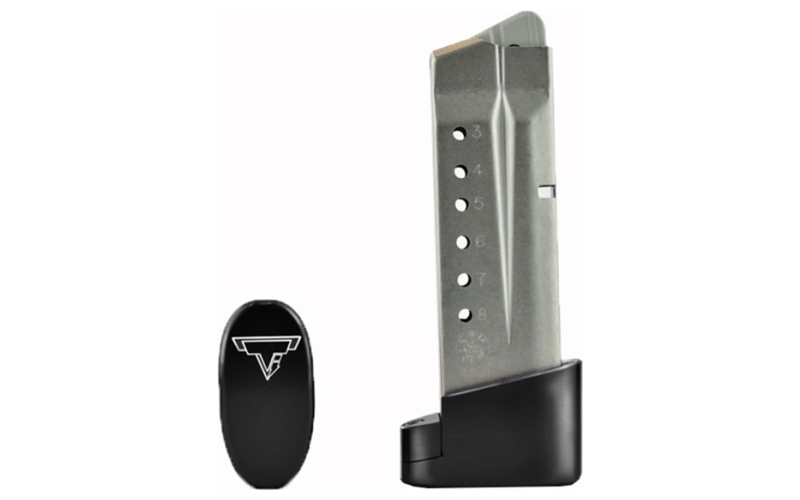 Taran Tactical Innovations Magazine extension +1/2 rounds m&p shields black