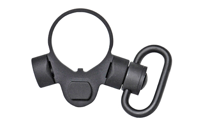 TROY Industries M4 Sling Mount, Black Finish, Quick Detach Swivel SMOU-M4S-00BT-00