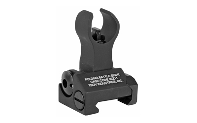TROY Industries BattleSight, Folding Front Sight, HK Style, Tritium, Picatinny, Black Finish, Updated 1-Piece Design SSIG-FBS-FHBT-02