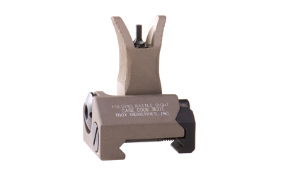 TROY Industries BattleSight, Folding Front Sight, M4 style, Picatinny, Flat Dark Earth Finish SSIG-FBS-FMFT-00