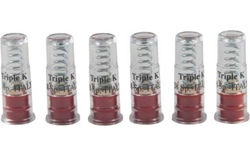 Triple-K .38, 6 caps per pak