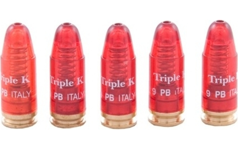 Triple-K 9mm, 5 caps per pak