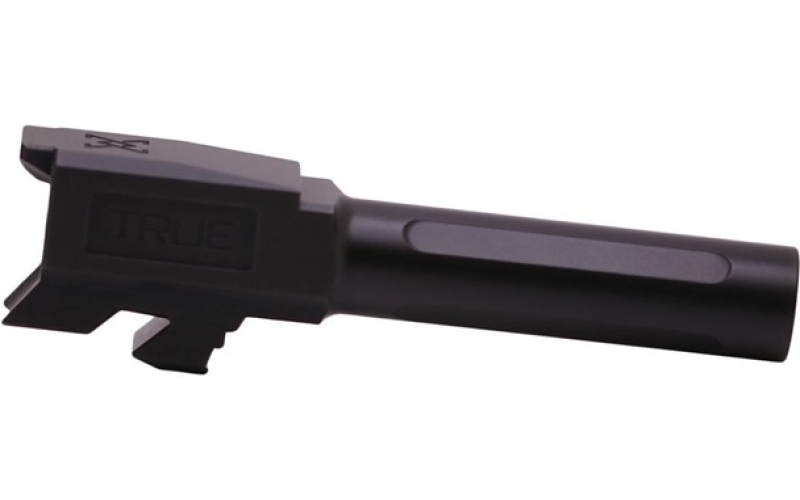 True Precision Non-threaded barrel for glock 43 black nitride