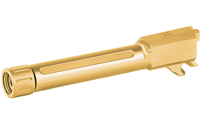 True Precision Barrel, 9MM, Gold, Thread Protector, Threaded, Sig P365XL, Titanium Nitride TP-P365XLB-XTG