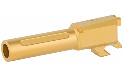 True Precision Barrel, 9MM, Fits Springfield Armory Hellcat, Titanium Nitride Finish, Gold TP-SHCB-XG