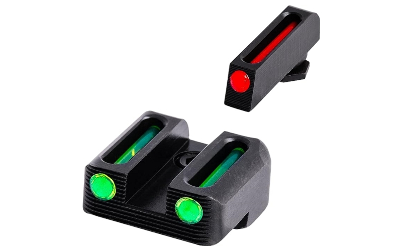 TRUGLO Brite Site Fiber Optic Red Front 3 Dot Sight, Green Rear Sight, Fits Glock 42 TG-TG131G3