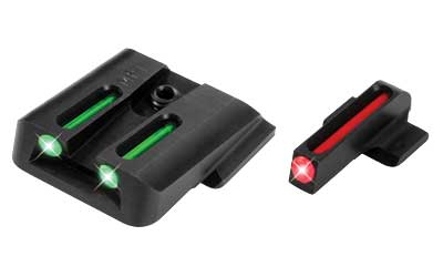 TRUGLO Brite-Site Fiber Optic Sight, Fits S&W M&P, Green TG-TG131MP