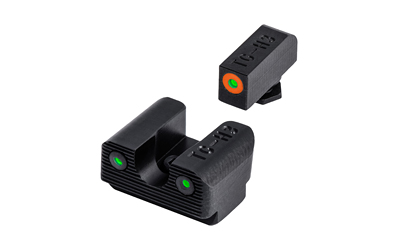 TRUGLO Tritium Pro, Sight Set, Fits Glock 42/43/43X, Green Tritium, Orange Ring on Front Sight TG-TG231G1AC