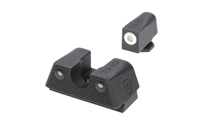 TRUGLO Tritium X, Sight Set, Fits Glock, Green Tritium, White Ring on Front Sight TG-TG231G1XW