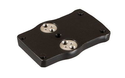 TRUGLO Pistol Red Dot Adapter, Converts RMR footprint to 4-Post Mounting System TRUGLO TRUTEC Micro (TG8100B, TG8100BM, TG8100G)/Vortex/EOTech/Burris/Meopta, Nitride Finish, Black, Includes Mounting Hardware TG-TG8952B