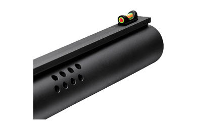 TRUGLO Glo Dot, Universal Vent Rib Shotgun Sight, Matte Finish, Black Housing, Red Fiber TG-TG90