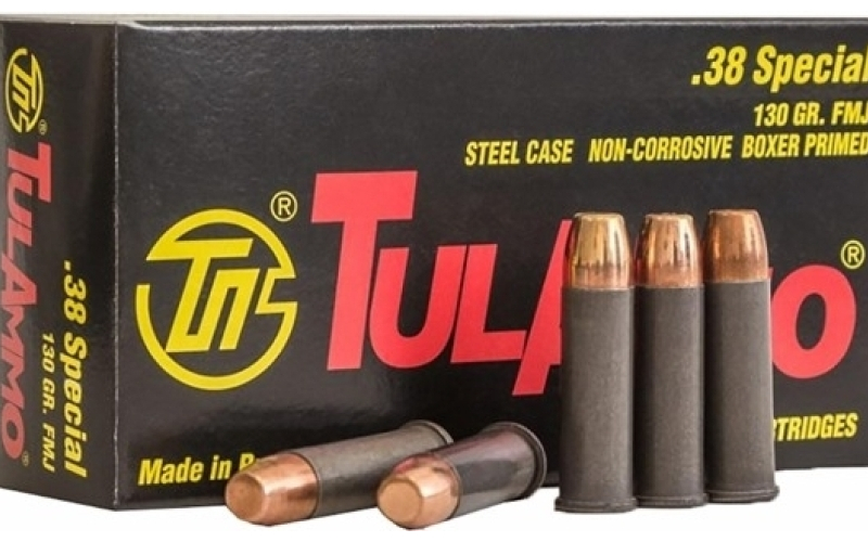 Tulammo 38 special 130gr full metal jacket 50/box
