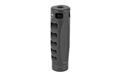 Ultradyne USA Apollo S Compensator Muzzle Brake with Timing Nut, AR, 223 Remington/5.56 NATO, 1/2X28 Thread, .975" Outside Diameter, Steel Nitride UD10220
