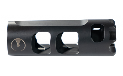Ultradyne USA Vostok Compensator Muzzle Brake, AK, 7.62x39, M14X1 LH Thread, .750" Outside Diameter, 416 SS, Black Nitride Finish UD10870