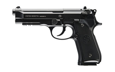 Umarex Beretta M92 A1, .177 BB, 4.5" Barrel, Black Synthetic Grips, CO2 Powered, 18 Rounds, 350 Feet Per Second, BLOWBACK Action, Clam Pack 2253017