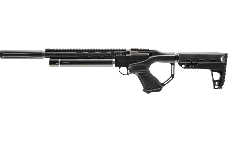 Umarex Notos, Pre Charged Pneumatic Air Rifle, 22PEL, 700 Feet Per Second, 11.75" Barrel, Matte Finish, Black, 7 Rounds 2254847